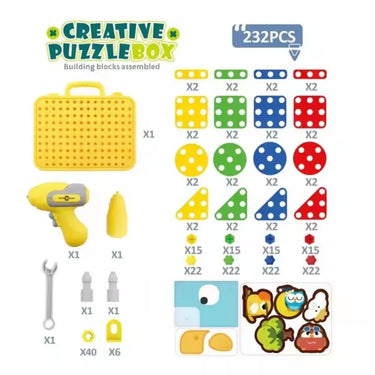 DIY CREATIVE PUZZLE BOX - 232PC